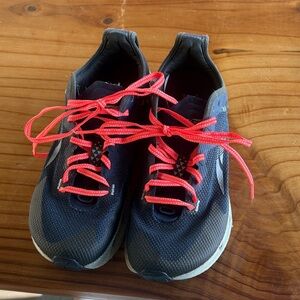 Black and Red Athletic Shoes